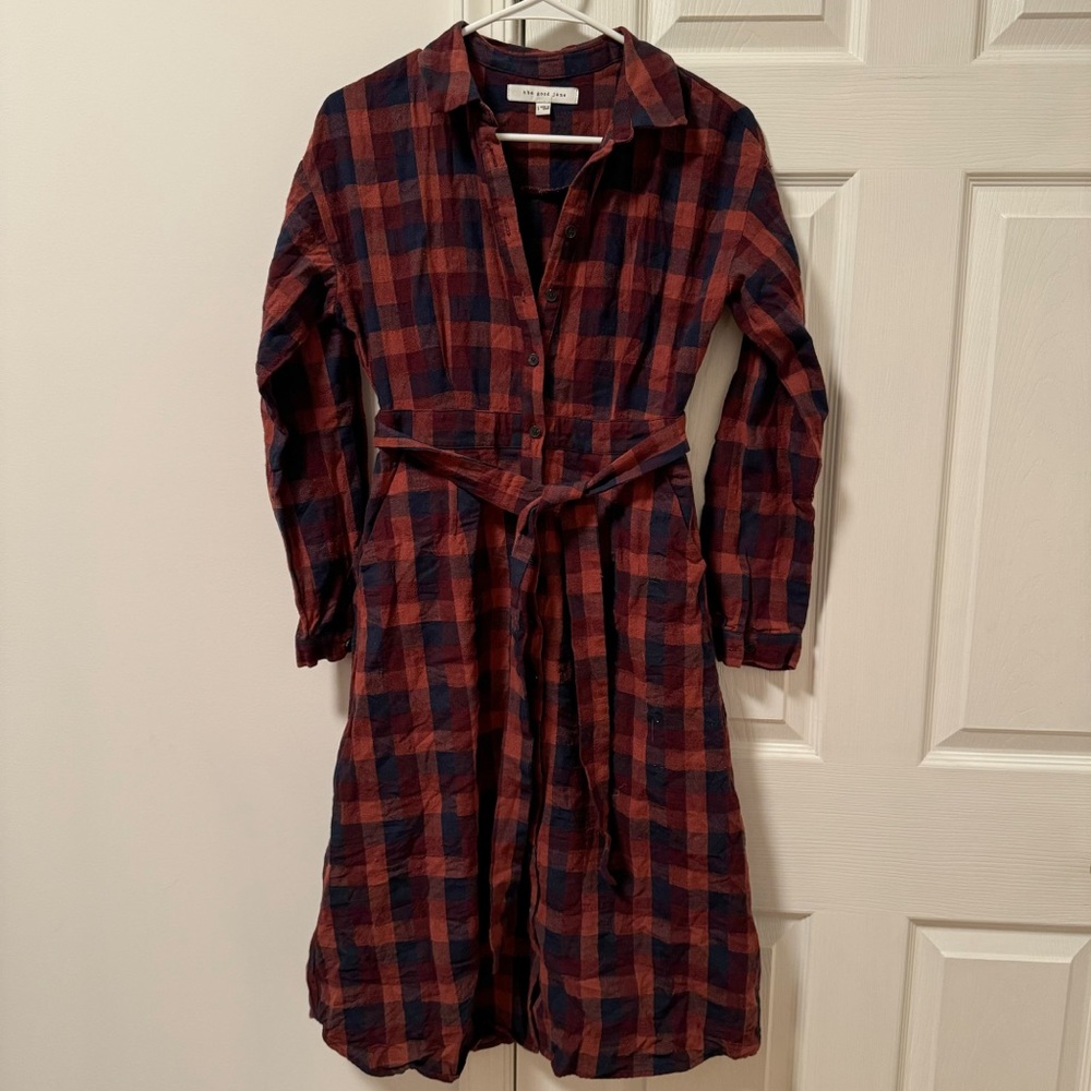 The good Jane plaid‎ dress